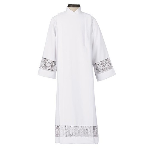 Alb latin cross front wrap - cross,